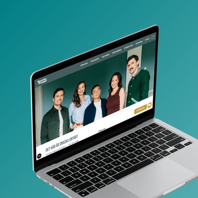 Snacka Snyggt LinkedIn ad